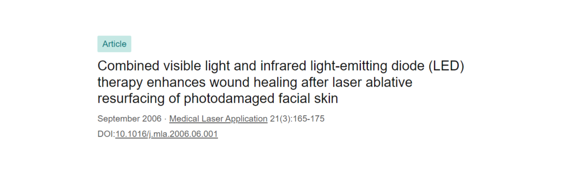 LED LIGHT THERAPY USE FOR SKINCARE AND WOUND HEALING