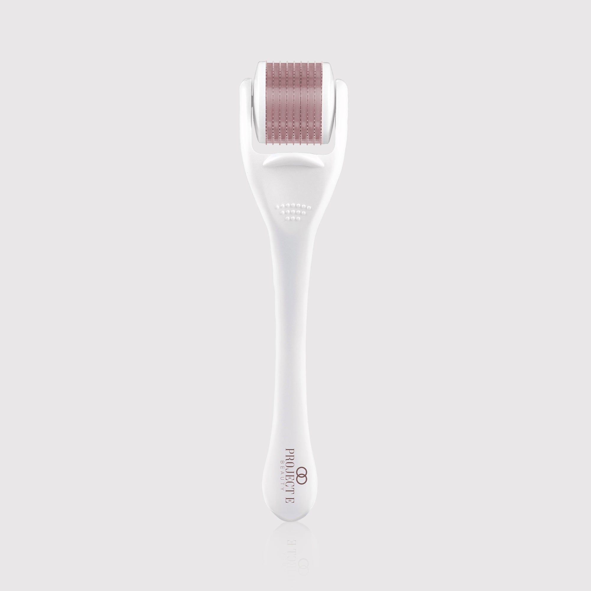 The Derma Roller at-home microneedling tool showing device for microneedling